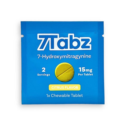 7 Tabz Hydroxymitragynine 40ct Tablets Citrus